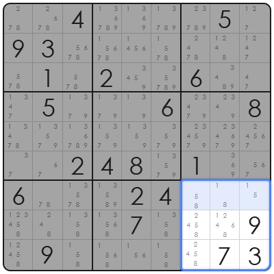 sudoku swordfish method